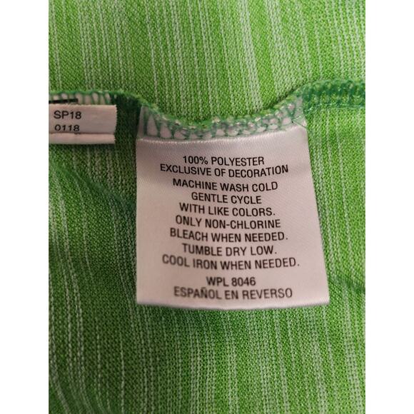 Greg Norman Men’s White Striped Golf Polo Shirt Size XL Lots Of 3 - Picture 13 of 16